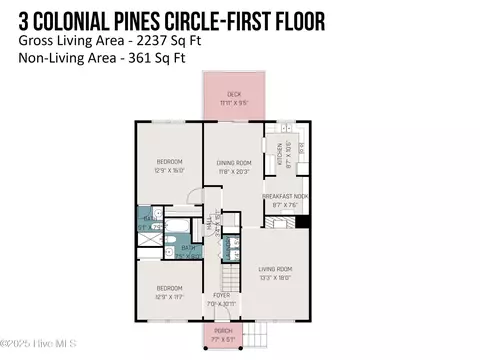 Floorplan - 3 Colonial Pines Cir, Pinehurst, NC 28374 photo 3 of 4