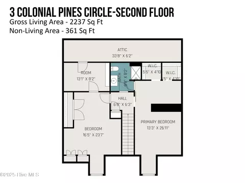 Floorplan - 3 Colonial Pines Cir, Pinehurst, NC 28374 photo 4 of 4