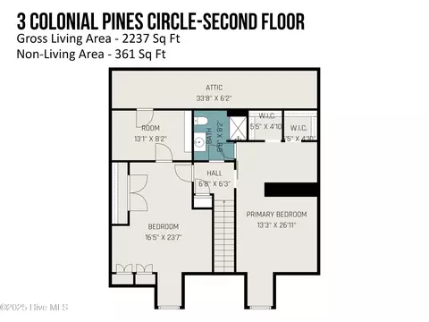 Floorplan - 3 Colonial Pines Cir, Pinehurst, NC 28374 photo 2 of 4