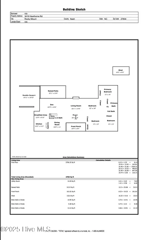 3416 Hawthorne Rd, Rocky Mount, NC 27804