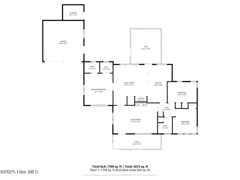 Floorplan - 314 Smith Chapel Rd, Mount Olive, NC 28365 photo 1 of 1