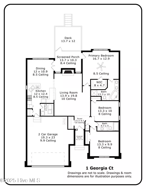 Floorplan - 1 Georgia Ct, Pinehurst, NC 28374 photo 1 of 2