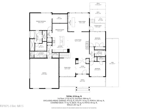 Floorplan - 100 Lindy Ct, Hampstead, NC 28443 photo 1 of 3