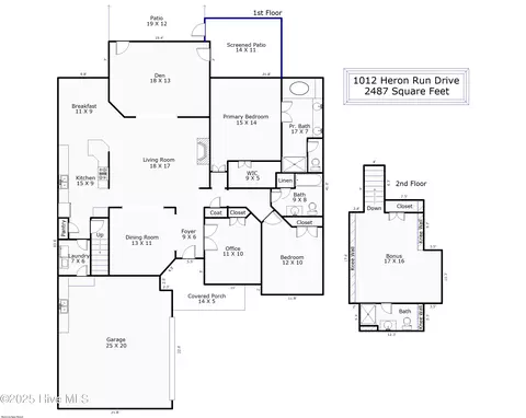 1012 Heron Run Dr, Leland, NC 28451