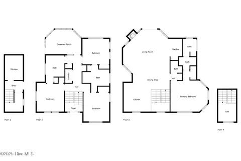 Floorplan - 1037 Hampton St, Corolla, NC 27927 photo 1 of 5
