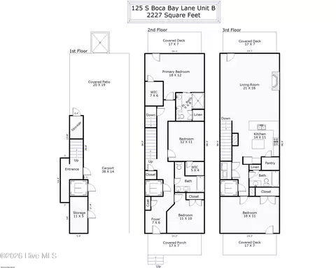 125 S Boca Bay Ln #B, Surf City, NC 28445