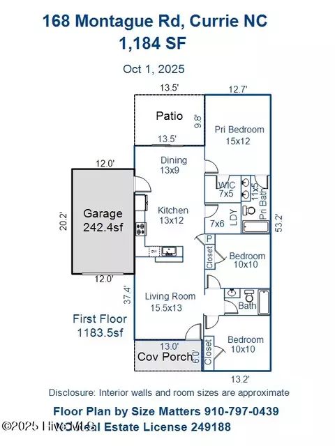 168 Montague Rd, Currie, NC 28435