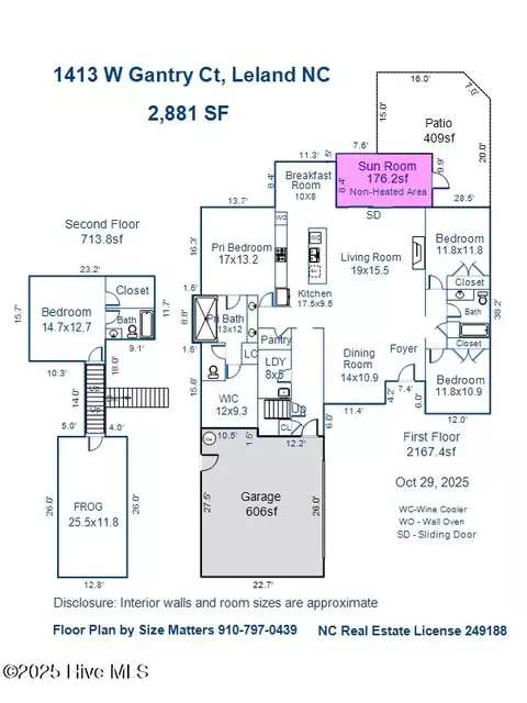 1413 W Gantry Ct, Leland, NC 28451