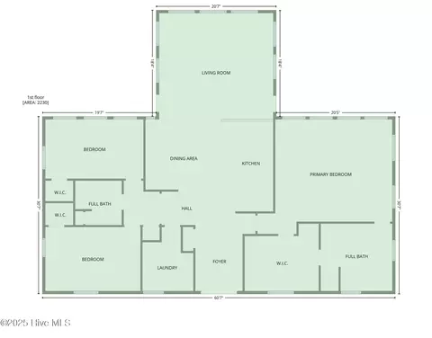 Floorplan - 167 Brookshire Dr, Bath, NC 27808 photo 2 of 2