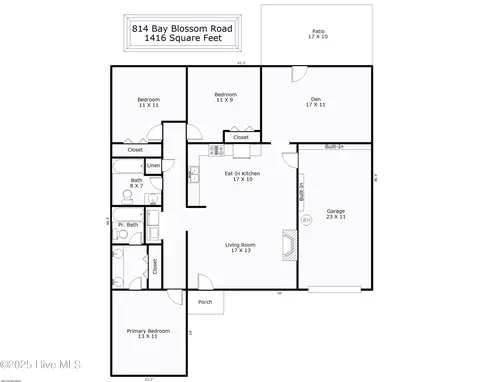 814 Bay Blossom Dr, Wilmington, NC 28411