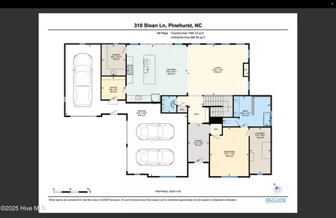 Floorplan - 310 Sloan Ln, Pinehurst, NC 28374 photo 1 of 4