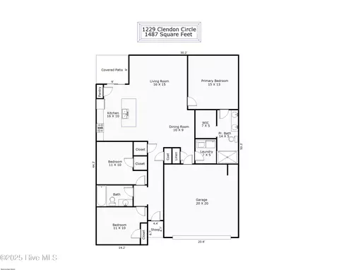 1229 Clendon Cir, Leland, NC 28451