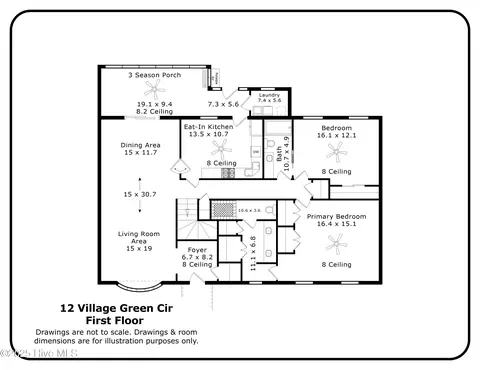 12 Village Green Cir #12, Southern Pines, NC 28387