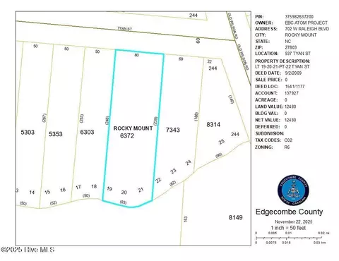 937 Tyan St, Rocky Mount, NC 27801