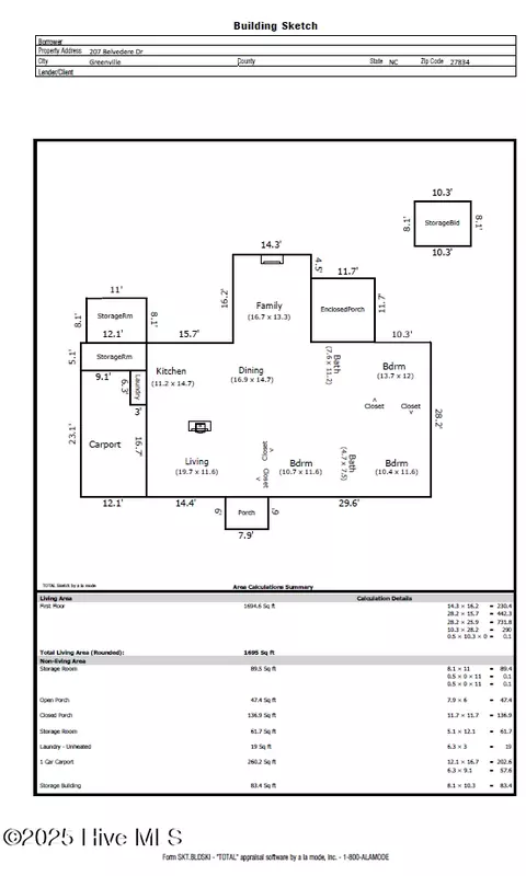 207 Belvedere Dr, Greenville, NC 27834