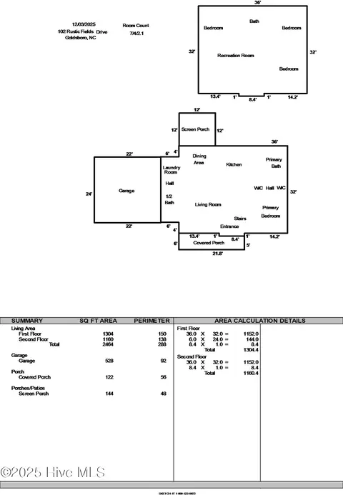 102 Rustic Field Dr, Goldsboro, NC 27530