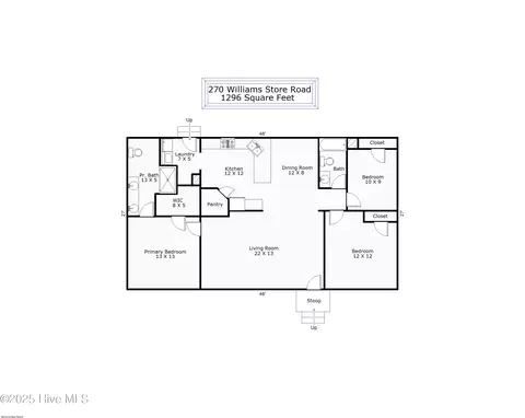 Floorplan - 270 Williams Store Rd, Hampstead, NC 28443 photo 1 of 1