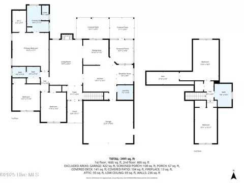 Floorplan - 100 Scotlands Ct, Hampstead, NC 28443 photo 2 of 2