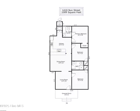 1410 Nun St, Wilmington, NC 28401