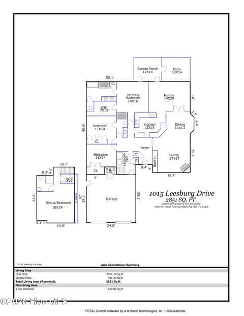 1015 Leesburg Dr, Leland, NC 28451