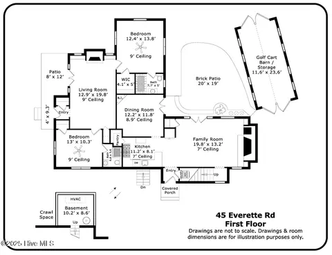Floorplan - 45 Everette Rd, Pinehurst, NC 28374 photo 1 of 2