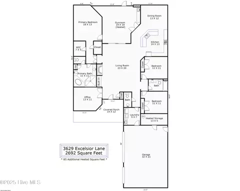 3629 Excelsior Ln, Castle Hayne, NC 28429