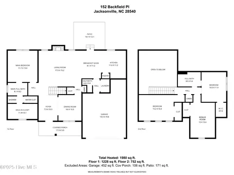 152 Backfield Pl, Jacksonville, NC 28540