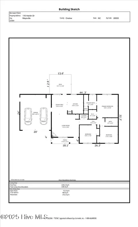 116 Hardin Dr, Maysville, NC 28555