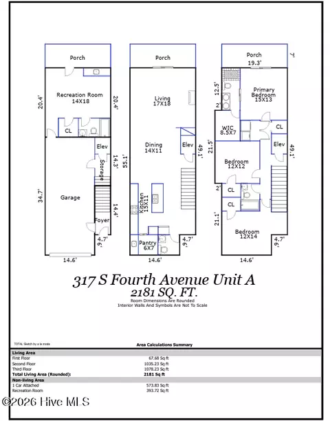 317 S Fourth Ave #A, Kure Beach, NC 28449