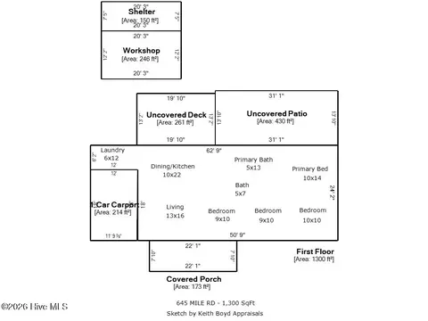 645 Mile Rd, Vanceboro, NC 28586