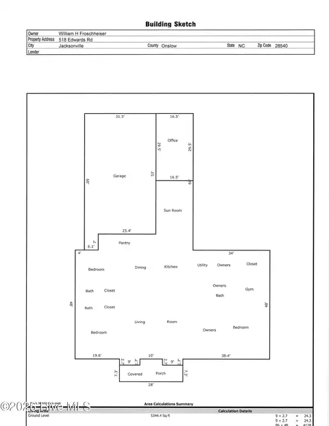 518 Edwards Rd, Jacksonville, NC 28540