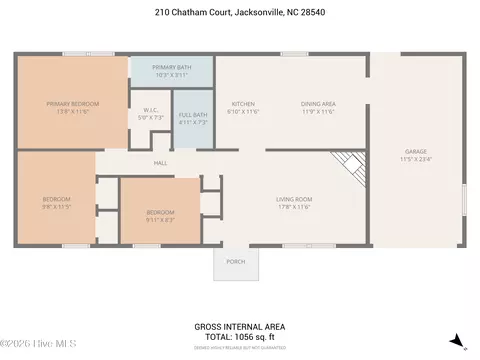 210 Chatham Ct, Jacksonville, NC 28540