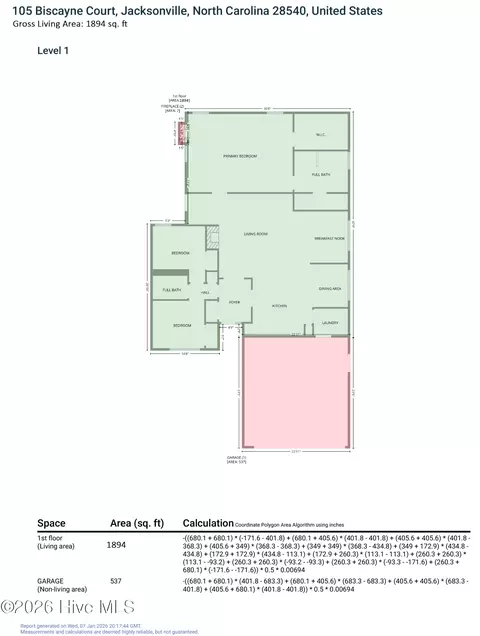 105 Biscayne Ct, Jacksonville, NC 28540