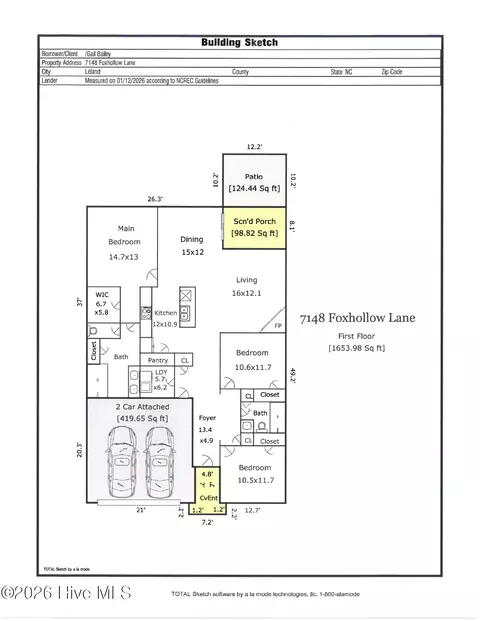 7148 Foxhollow Ln, Leland, NC 28451