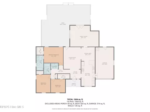 Floorplan - 103 Hunt Dr, Hubert, NC 28539 photo 2 of 2