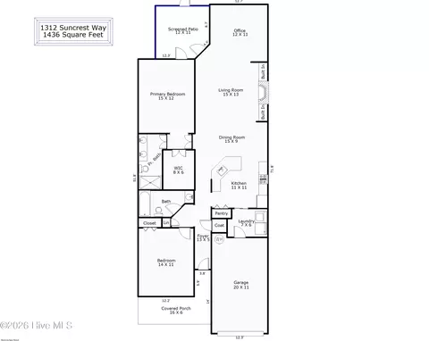 1312 Suncrest Way, Leland, NC 28451