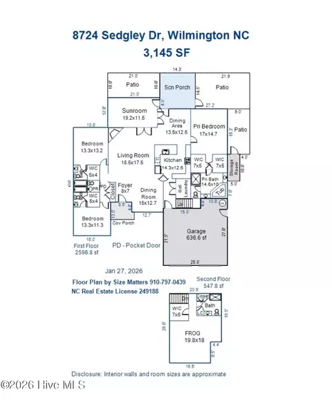 8724 Sedgley Dr, Wilmington, NC 28412