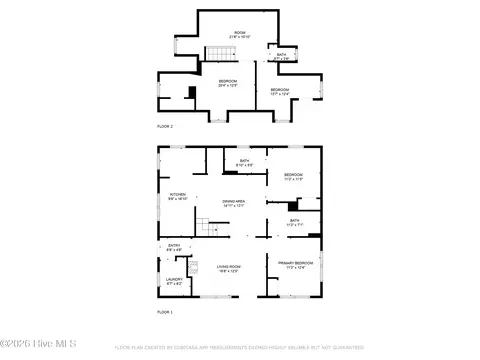 Floorplan - 726 Mill Rd, Hamlet, NC 28345 photo 1 of 3