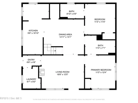 Floorplan - 726 Mill Rd, Hamlet, NC 28345 photo 3 of 3
