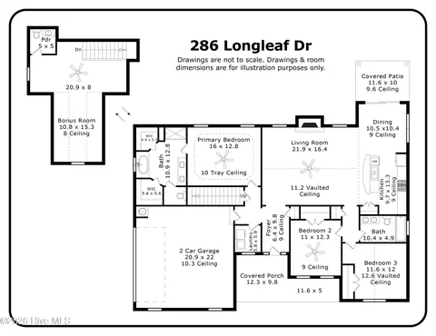 Floorplan - 286 Longleaf Dr, West End, NC 27376 photo 1 of 1