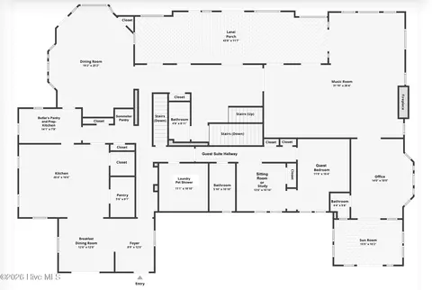 Floorplan - 12 E Barrett Rd, Pinehurst, NC 28374 photo 1 of 2