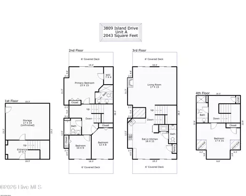 3809 Island Dr, North Topsail Beach, NC 28460