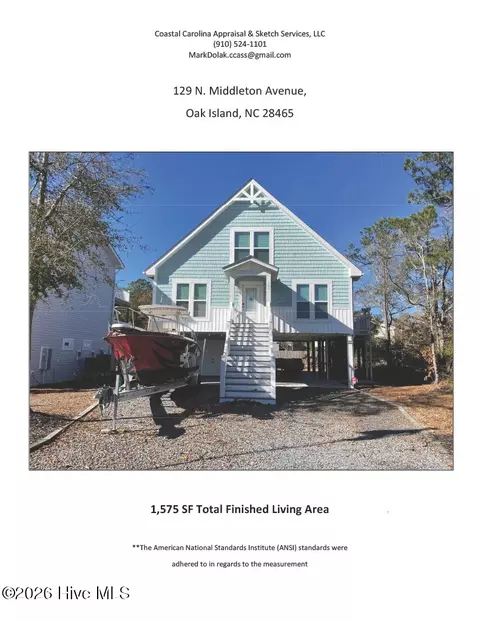 129 N Middleton Ave, Oak Island, NC 28465
