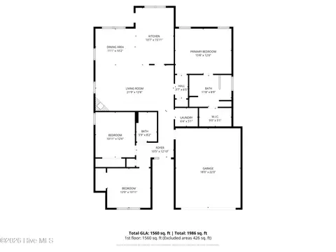 Floorplan - 148 Basket Oak Dr, Bunnlevel, NC 28323 photo 1 of 1