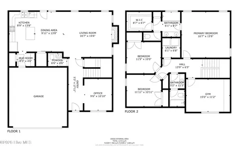 Floorplan - 26 Calhoun Ln, Pinehurst, NC 28374 photo 3 of 3