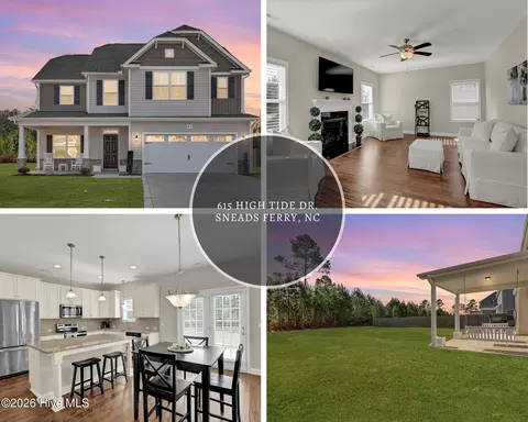 615 High Tide Dr, Sneads Ferry, NC 28460