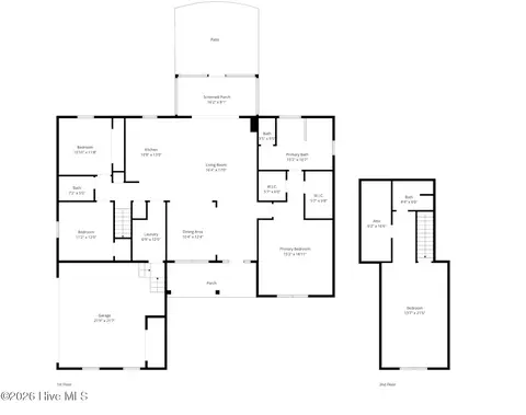Floorplan - 376 Crown Pointe Dr, Hampstead, NC 28443 photo 3 of 4