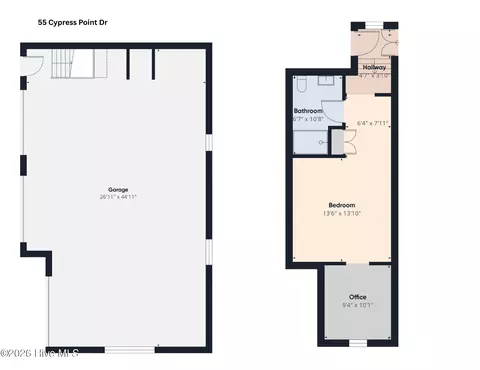 Floorplan - 55 Cypress Point Dr, Pinehurst, NC 28374 photo 3 of 6