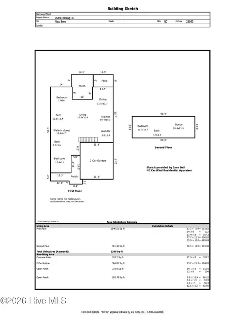 2519 Starling Ln, New Bern, NC 28562