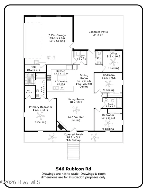 546 Rubicon Rd, West End, NC 27376